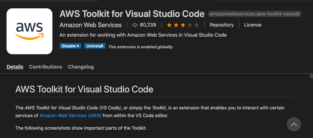 aws toolkit for visual studio mac